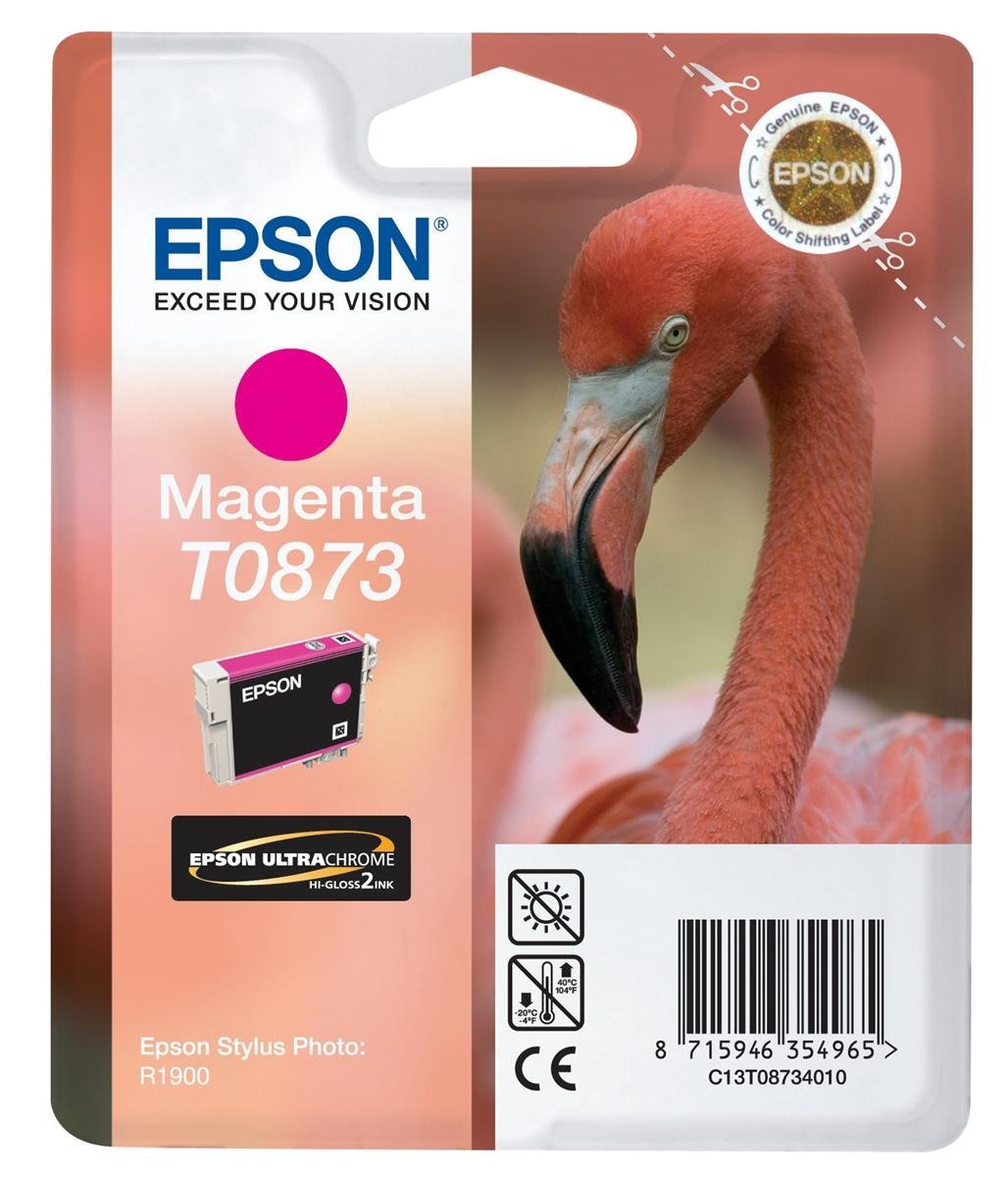 Epson Cartuccia d`inchiostro magenta C13T08734010 T0873