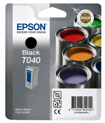 Epson Cartuccia d`inchiostro nero C13T04014010 T040