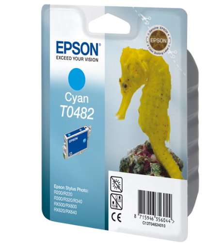 Epson Cartuccia d`inchiostro ciano C13T04824010 T0482
