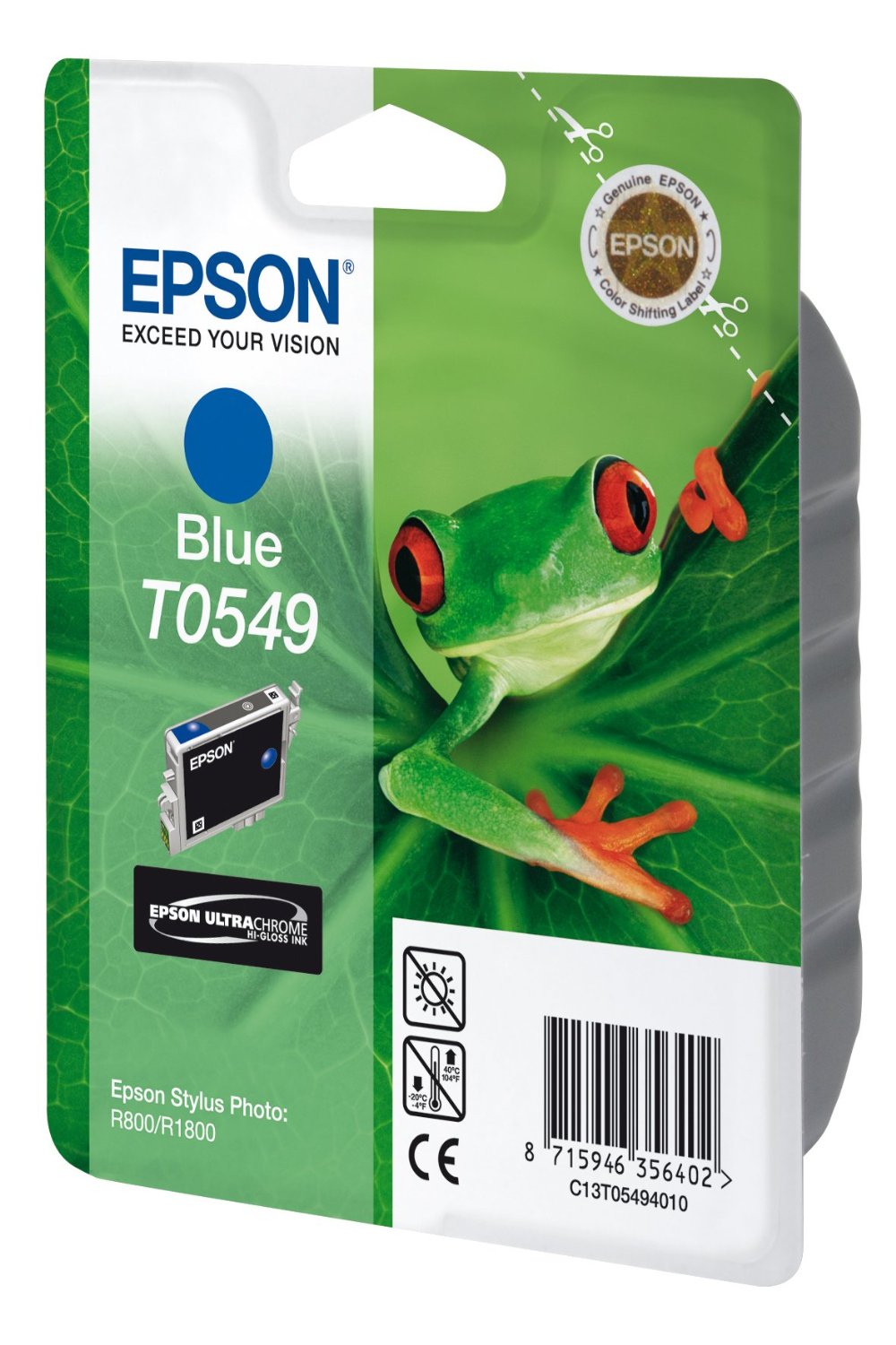 Epson Cartuccia d`inchiostro blu C13T05494010 T0549