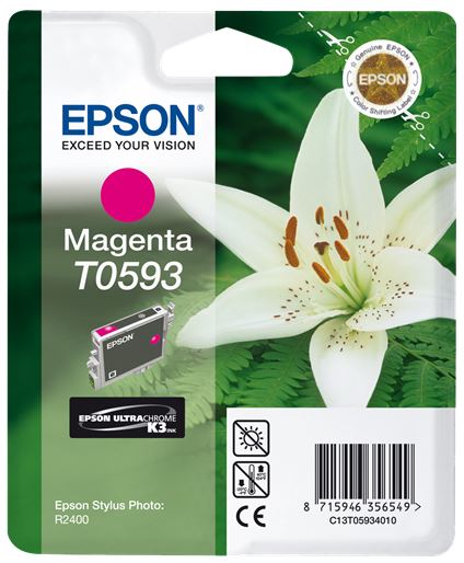 Epson Cartuccia d`inchiostro magenta C13T05934010 T0593