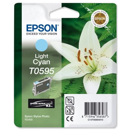 Epson Cartuccia d`inchiostro ciano (chiaro) C13T05954010