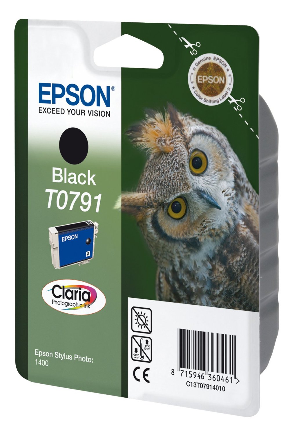 Epson Cartuccia d`inchiostro nero C13T07914010 T0791