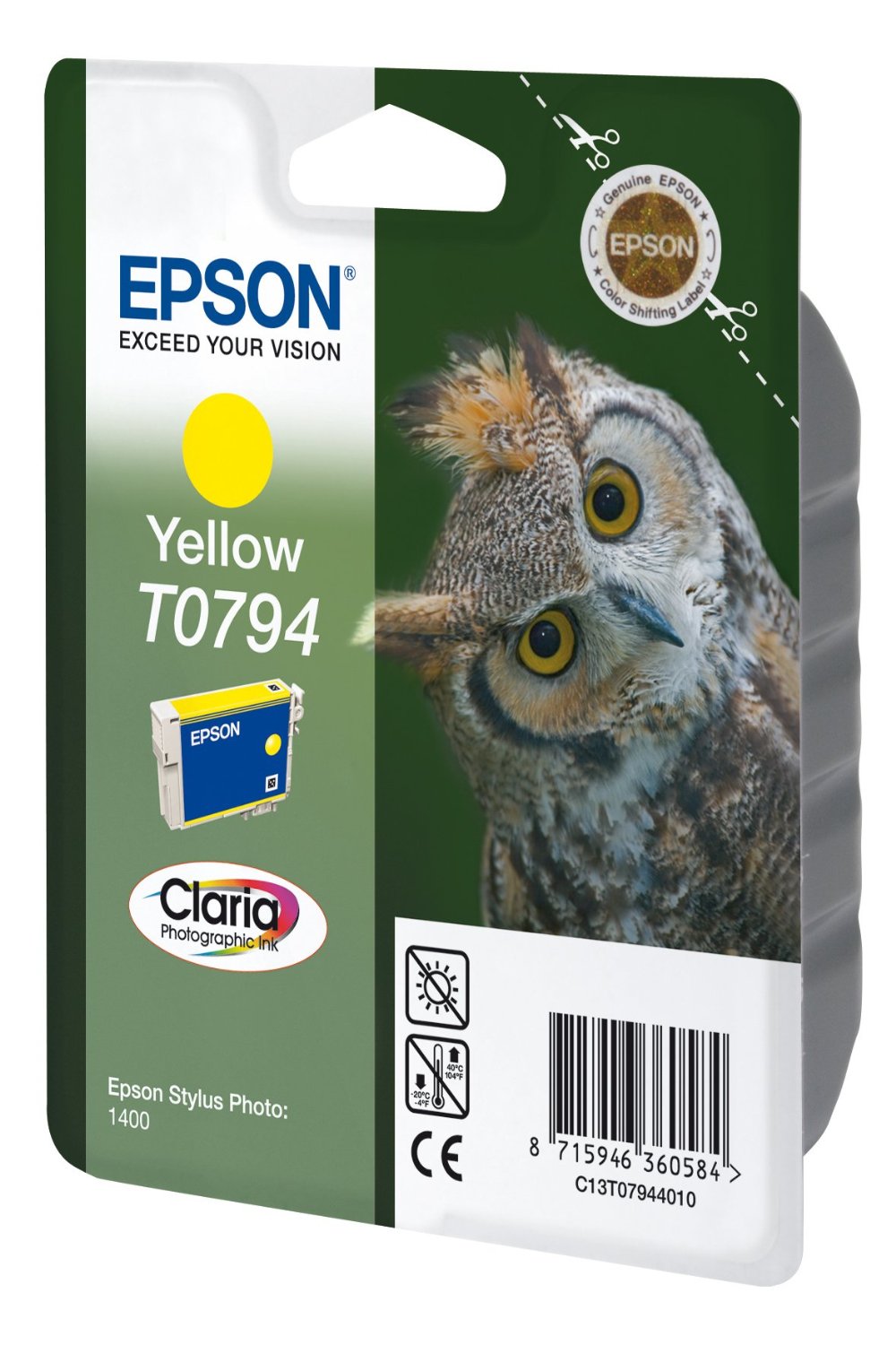 Epson Cartuccia d`inchiostro giallo C13T07944010 T0794