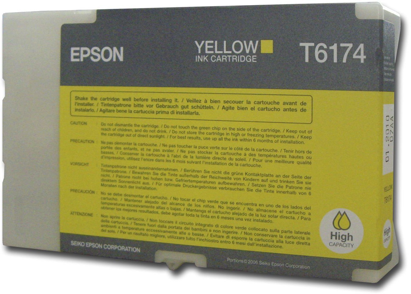 Epson Cartuccia d`inchiostro giallo C13T617400 T6174