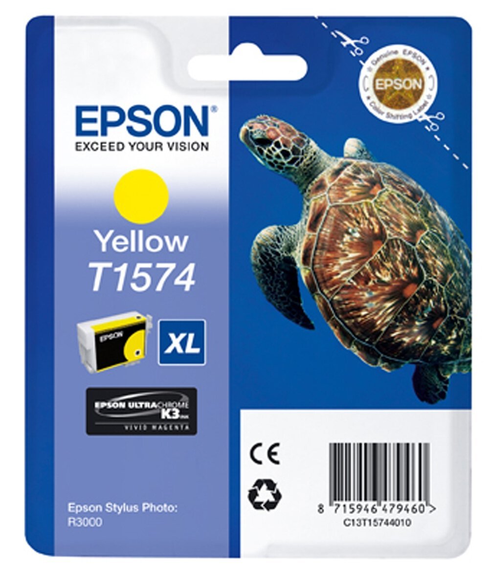 Epson Cartuccia d`inchiostro giallo C13T15744010 T1574
