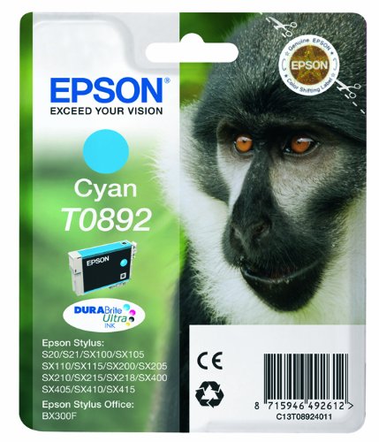 Epson Cartuccia d`inchiostro ciano C13T08924011 T0892
