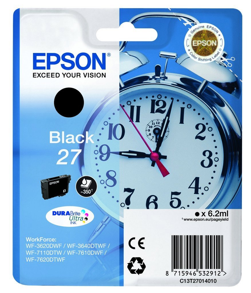Epson Cartuccia d`inchiostro nero C13T27014010 T2701