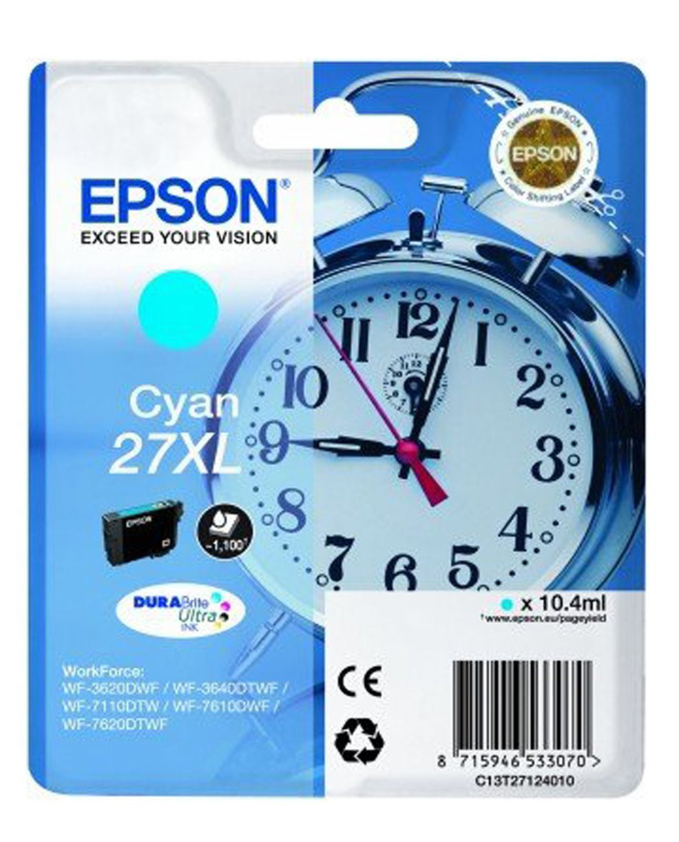 Epson Cartuccia d`inchiostro ciano C13T27124010 T2712