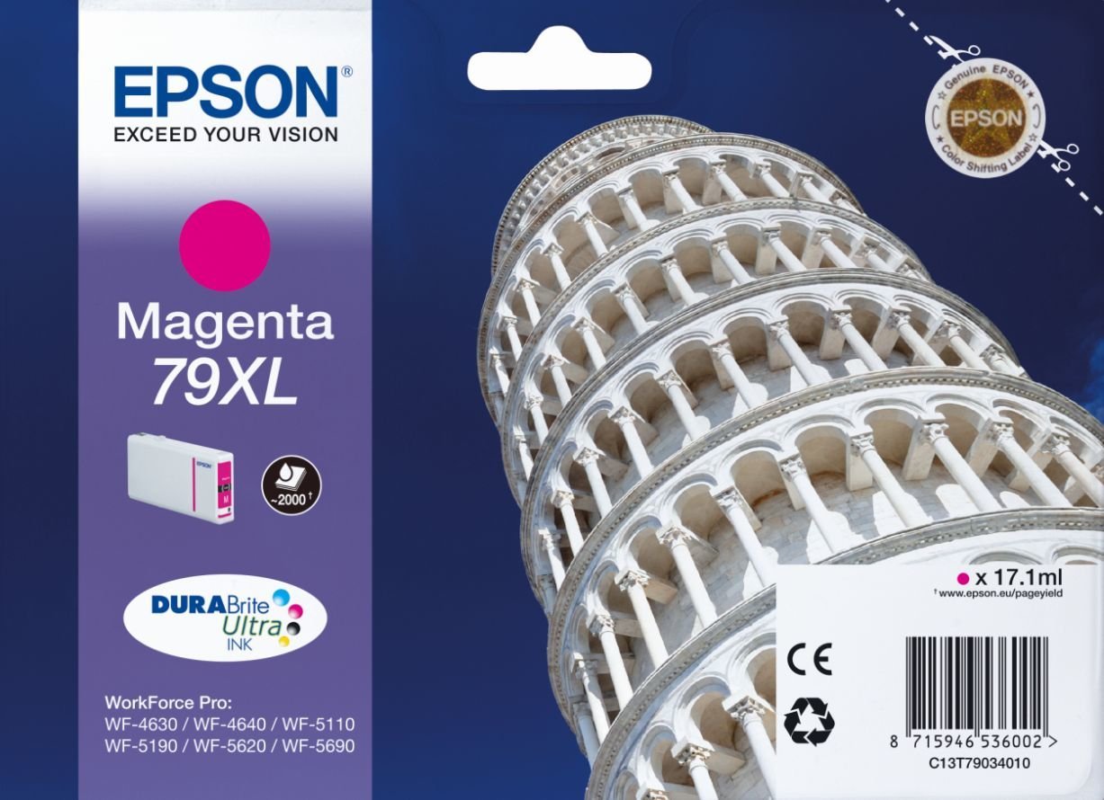 Epson Cartuccia d`inchiostro magenta C13T79034010 T7903