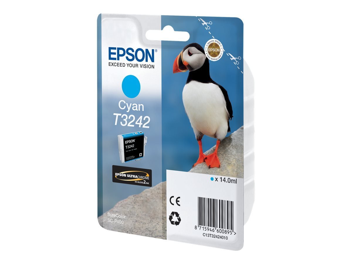Epson Cartuccia d`inchiostro ciano C13T32424010 T3242