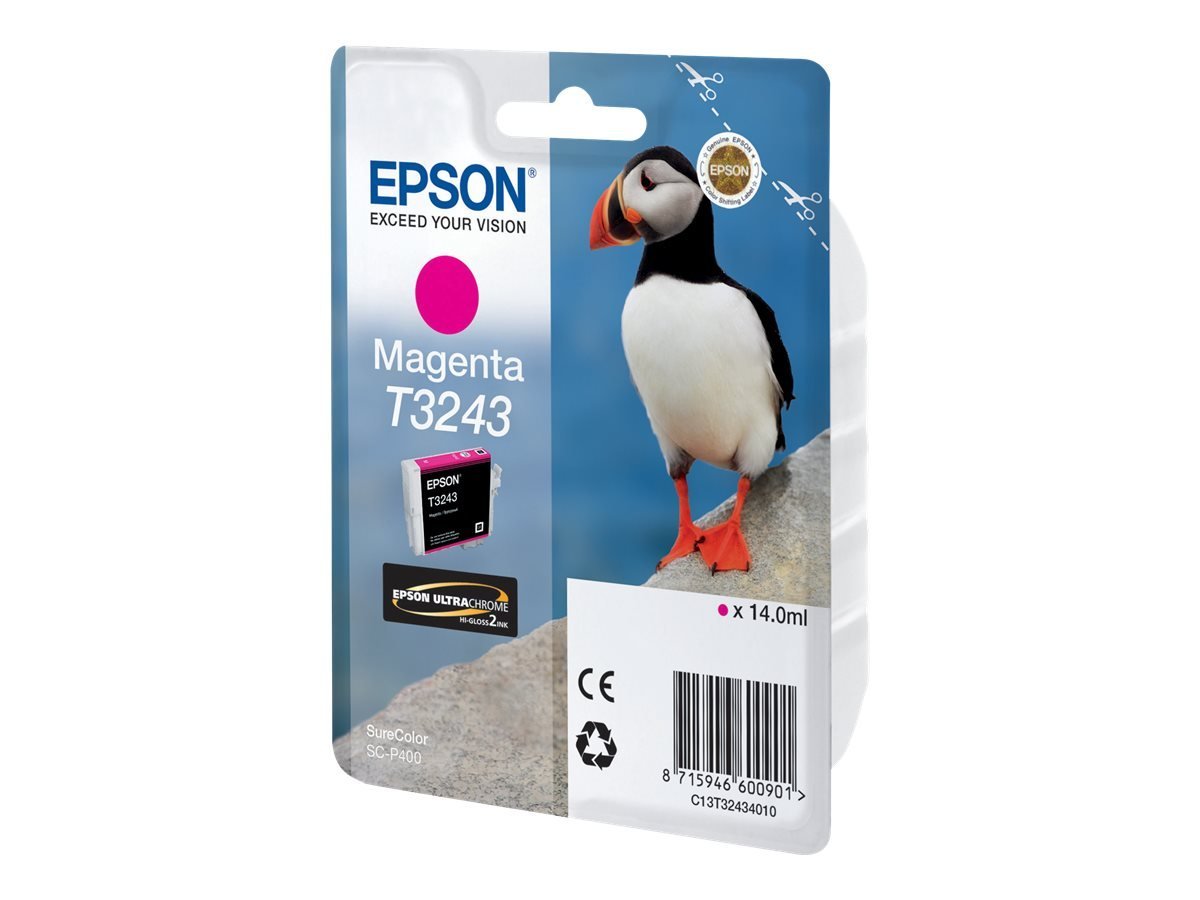 Epson Cartuccia d`inchiostro magenta C13T32434010 T3243