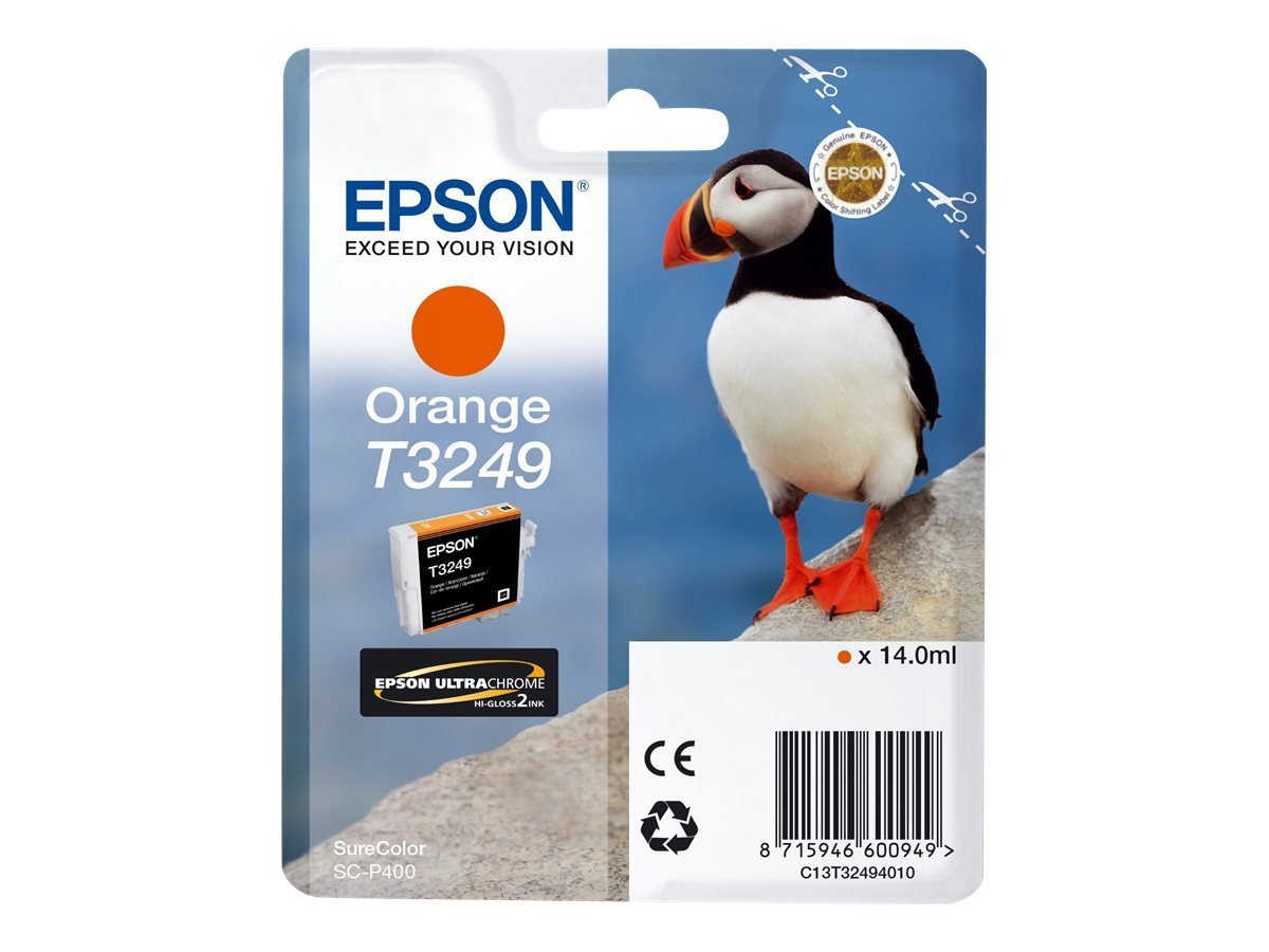 Epson Cartuccia d`inchiostro Arancione C13T32494010 T3249