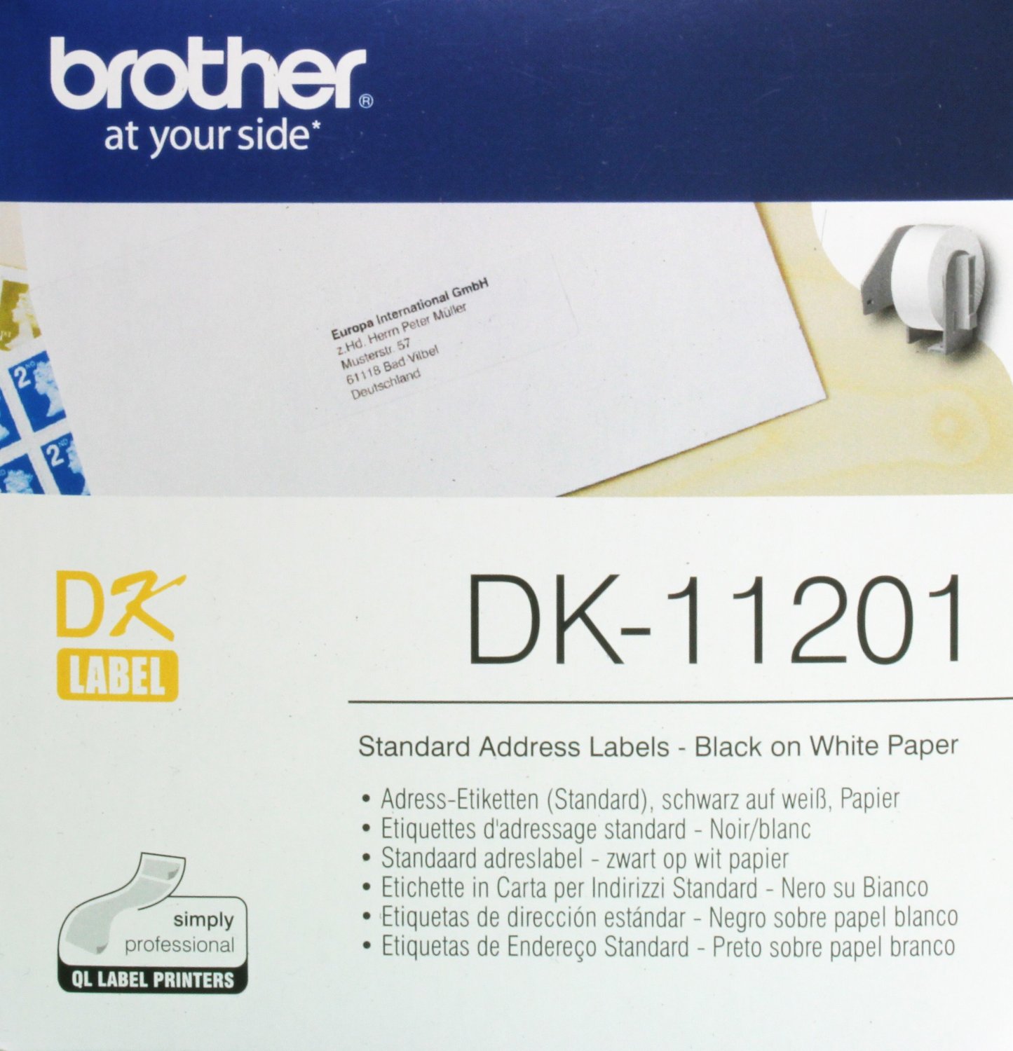 Brother Etichette DK-11201 etichette in carta