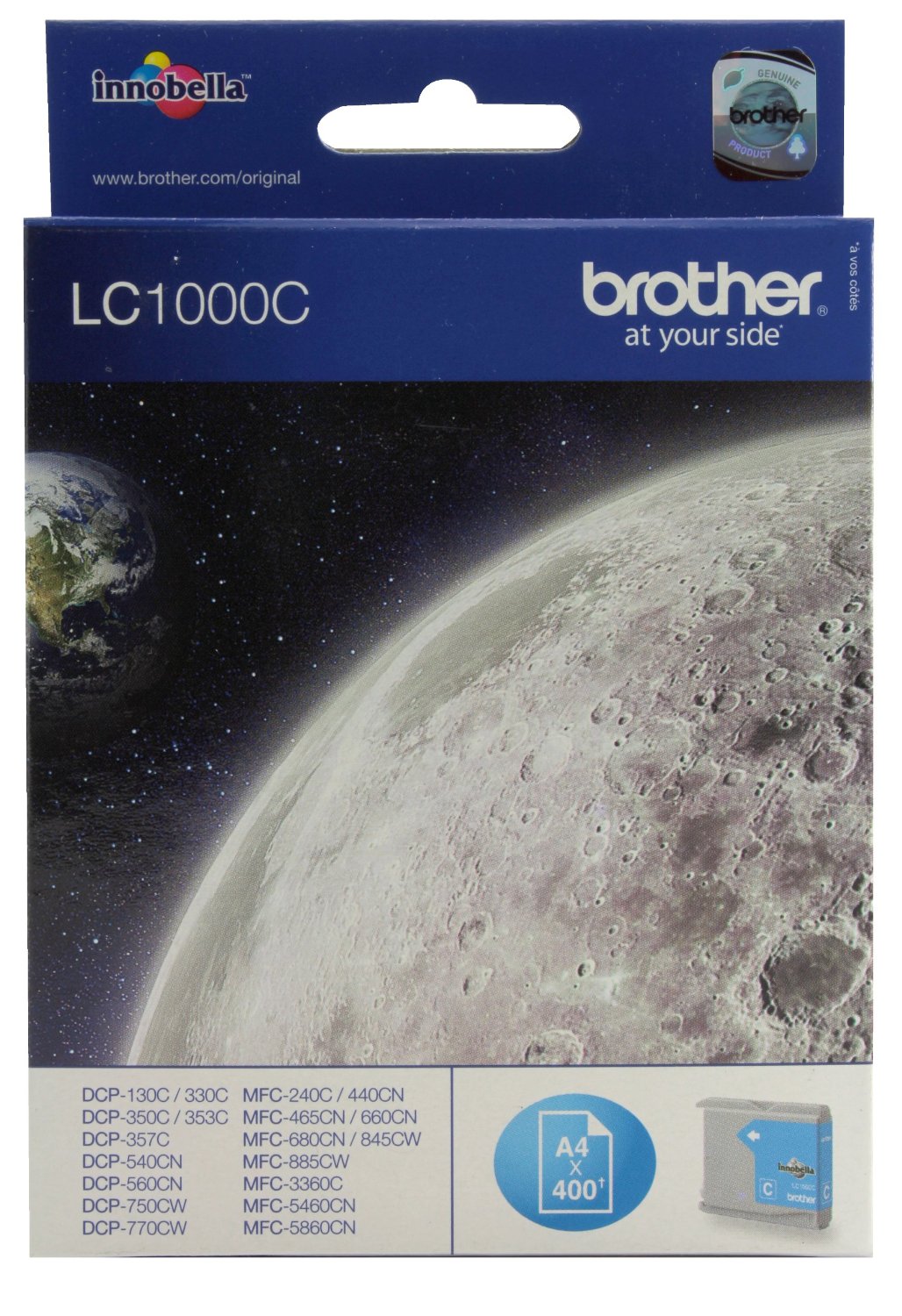 Brother Cartuccia d`inchiostro ciano LC1000c LC-1000