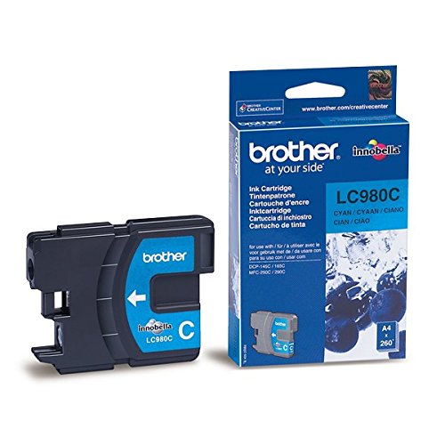 Brother Cartuccia d`inchiostro ciano LC980c LC-980