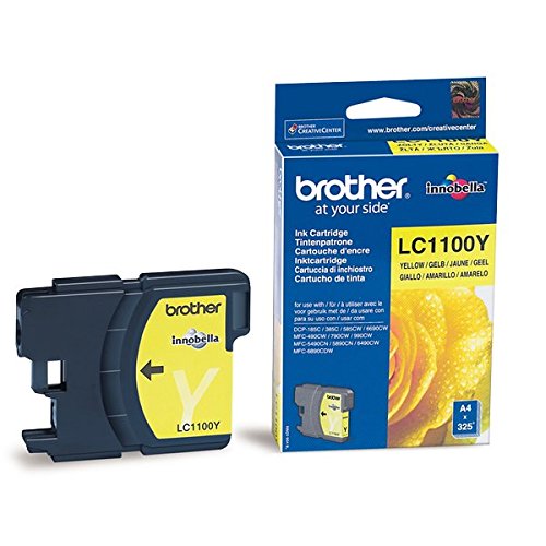 Brother Cartuccia d`inchiostro giallo LC1100y LC-1100