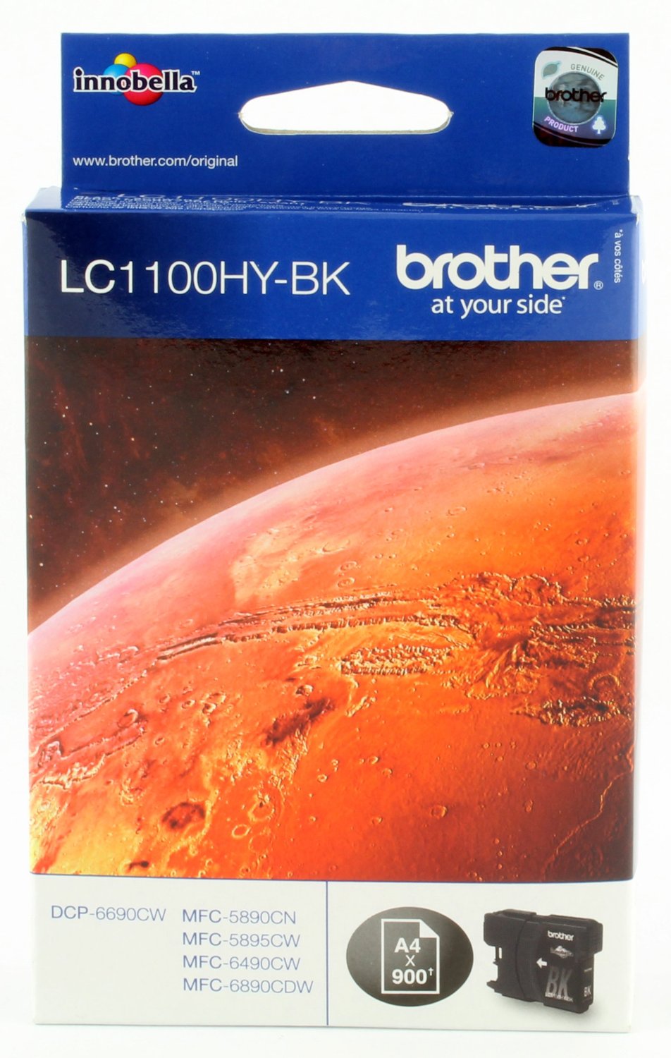 Brother Cartuccia d`inchiostro nero LC1100hybk LC-1100