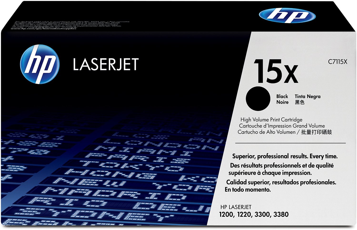 HP toner nero C7115X 15X Circa