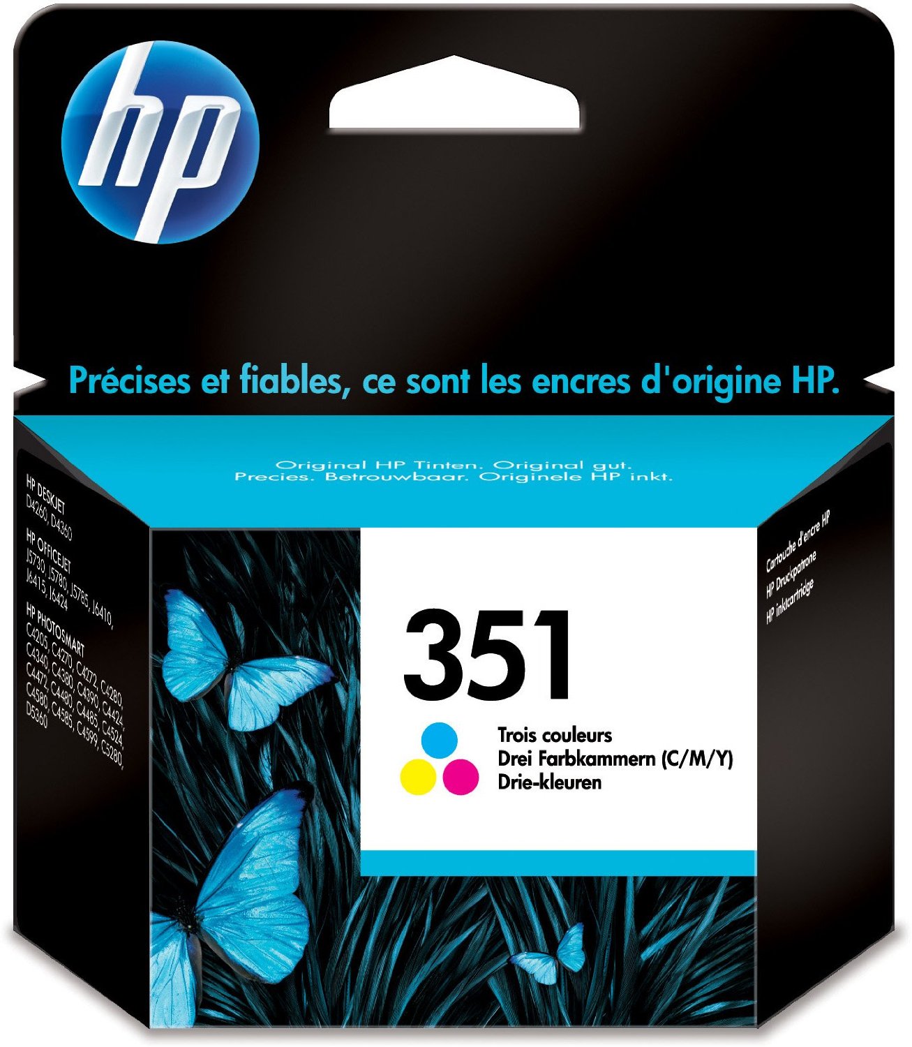 HP Cartuccia d`inchiostro colore CB337EE 351
