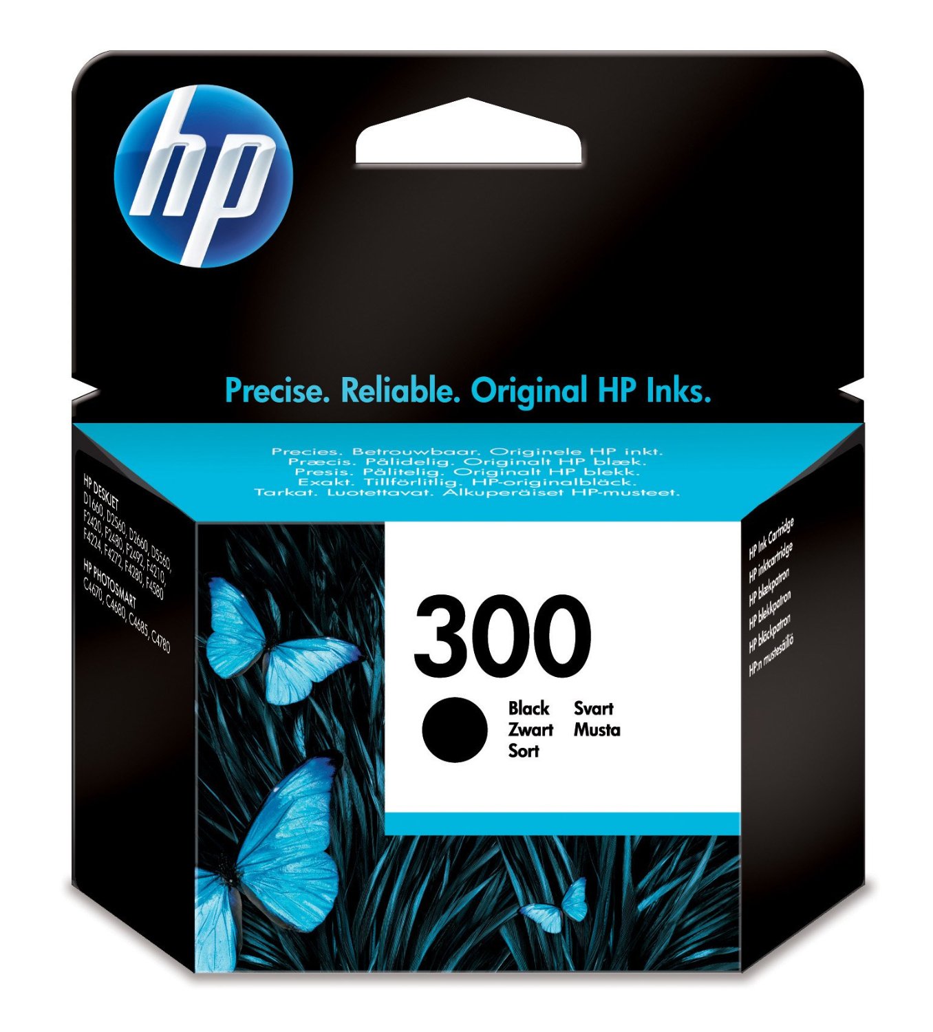 HP Cartuccia d`inchiostro nero CC640EE 300