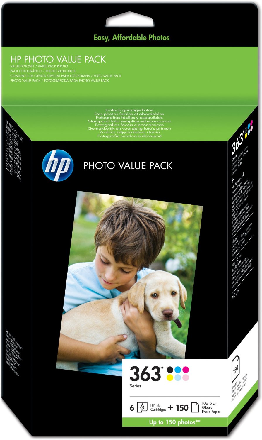HP Value Pack nero / ciano