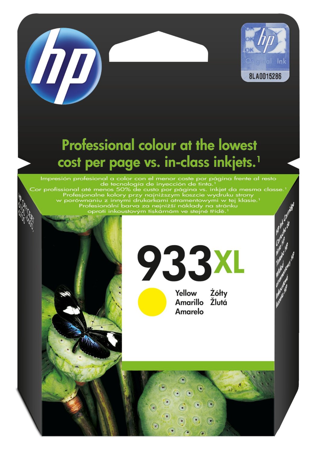 HP Cartuccia d`inchiostro giallo CN056AE 933