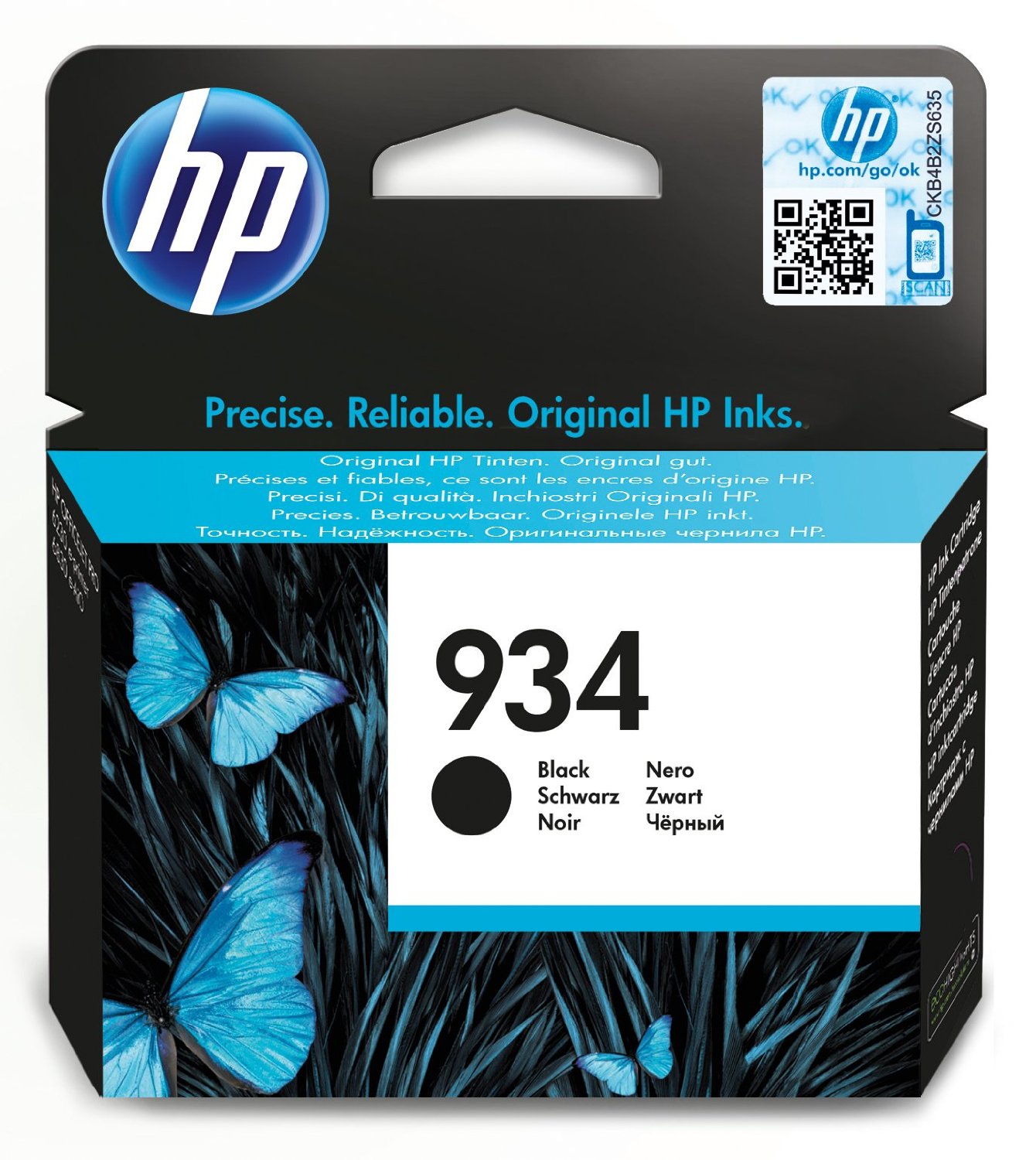 HP Cartuccia d`inchiostro nero C2P19AE 934