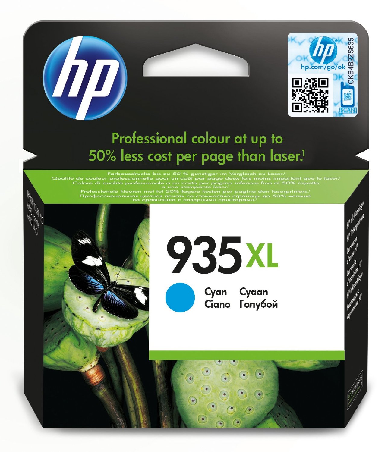 HP Cartuccia d`inchiostro ciano C2P24AE 935
