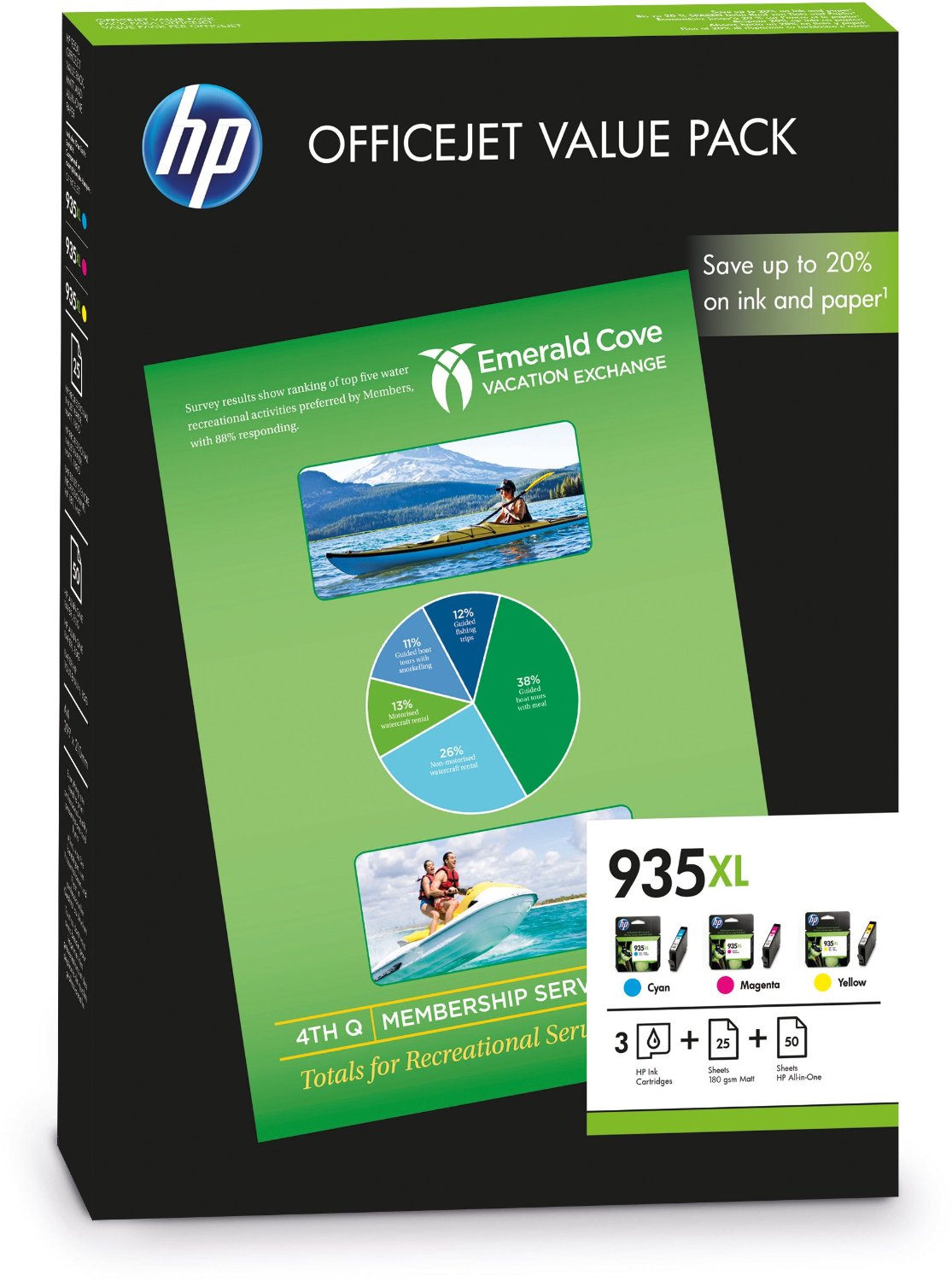 HP Value Pack ciano / magenta