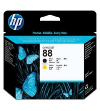 Testina per HP originale 88  c9381a Nero-giallo scaduta