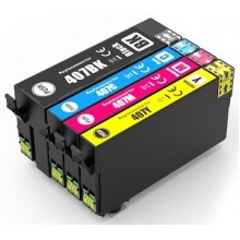 Compatibile rigenerato garantito T407 XL per Epson WF-4745 Ciano da 1900 pagine