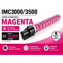 Toner Compatibile per Ricoh IMC3000,3500 19000 pagine Magenta 842257