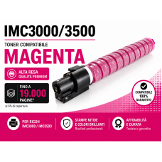 Toner Compatibile per Ricoh IMC3000,3500 19000 pagine Magenta 842257