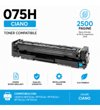 Toner compatibile per i-SENSYS MF664, MF667, MF651, LBP646, LBP647 Ciano 2500 pagine 6368C002