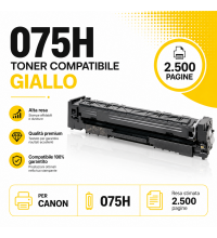 Toner compatibile per i-SENSYS MF664, MF667, MF651, LBP646, LBP647 Giallo 2500 pagine 6366C002