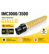 Toner Compatibile per Ricoh IMC3000,3500 19000 pagine Giallo 842256