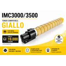 Toner Compatibile per Ricoh IMC3000,3500 19000 pagine Giallo 842256