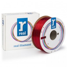 PETG filament Translucent Red 2.85 mm / 1 kg Real