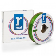 Filamento in PETG Verde traslucido 1.75 mm / 0.5 kg Real