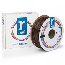 Filamento PLA  Marrone 2.85 mm / 1 kg Real