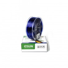 PETG filament Translucent Blue 1.75 mm / 1 kg eSun