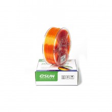 Filamento in PETG Arancione traslucido 1.75 mm / 1 kg eSun