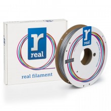 Filamento in PLA Argento 1.75 mm / 0.5 kg Real