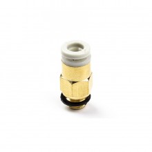 Adattatore dritto Pneufit con filetto M6 ( tubo da 4mm )