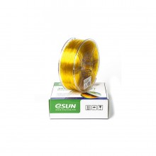 PETG filament Translucent Yellow 1.75 mm / 1 kg eSun