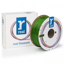 Filamento in PETG Verde traslucido 1.75 mm / 1 kg Real