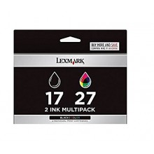 Lexmark originale Multipack nero / differenti colori 80D2952 17+27 Confezione mista