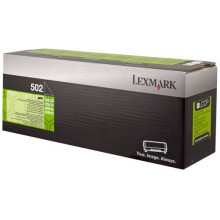 Lexmark originale toner nero 50F2000 502 circa 1500 pagine riutilizzabile