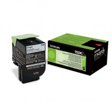 Lexmark originale toner nero 70C20K0 702K circa 1000 pagine riutilizzabile